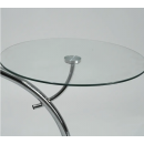 Стол журнальный SIGNAL MUNA металл/стекло